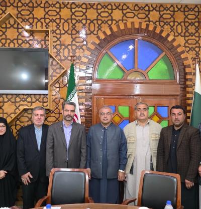 دیدار هیأت عالی‌رتبه به سرپرستی رئیس سابق اتاق بازرگانی چمن با سرکنسول جمهوری اسلامی ایران