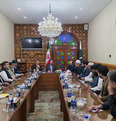 دیدار هیأت برجسته تجار به سرپرستی حاجی نورمحمد با سرکنسول
