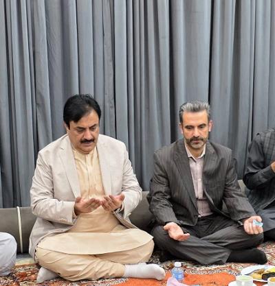 دیدار سرکنسول جمهوری اسلامی ایران در کویته با جناب سید آل خان ناصر، نایب رئیس سنای پاکستان و جناب خوشحال خان کاکر نماینده مجلس ملی پاکستان و رئیس حزب